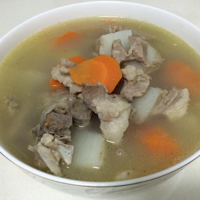 山药炖羊排