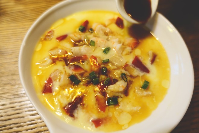 如舌吻般的北极贝鸡蛋羹（步骤图）