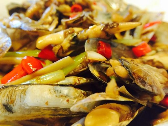 绝味爆炒蛏子（好吃到流泪）