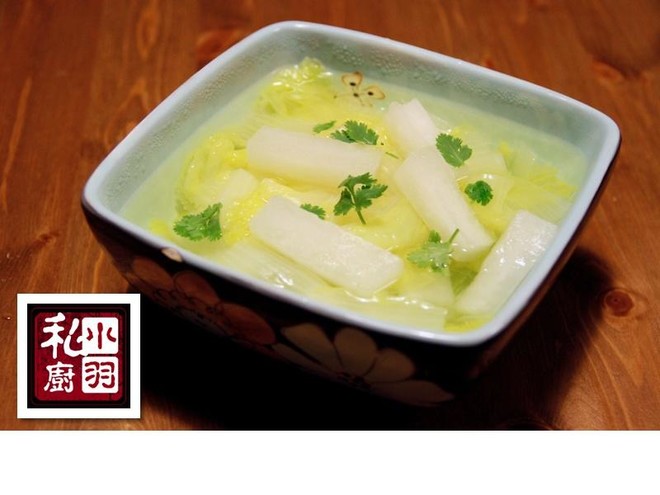 白萝卜白菜汤