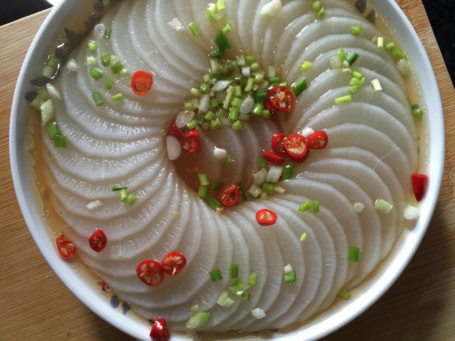 清蒸白萝卜