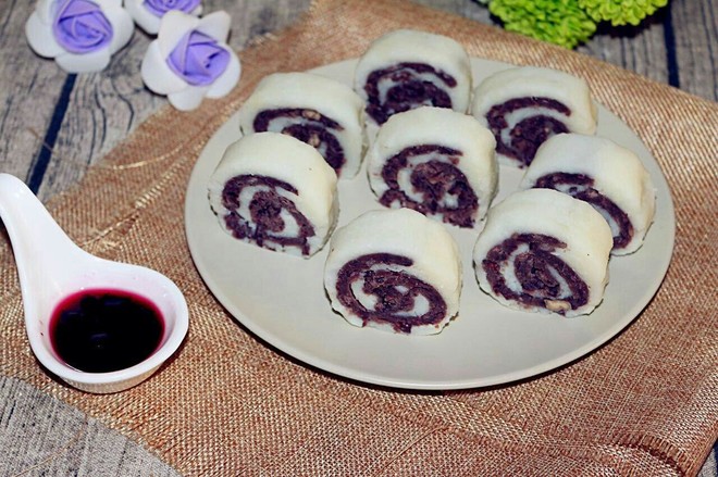 调理宝宝脾胃，妈妈首选山药红豆泥卷。。。。好吃又健康