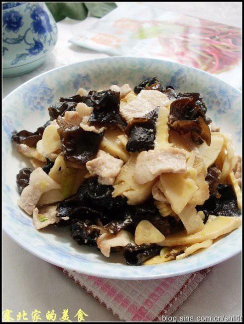 木耳冬笋肉片