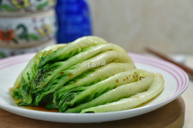 白灼生菜