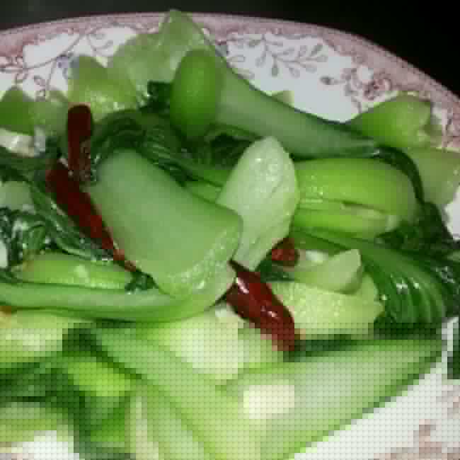 炝炒小油菜