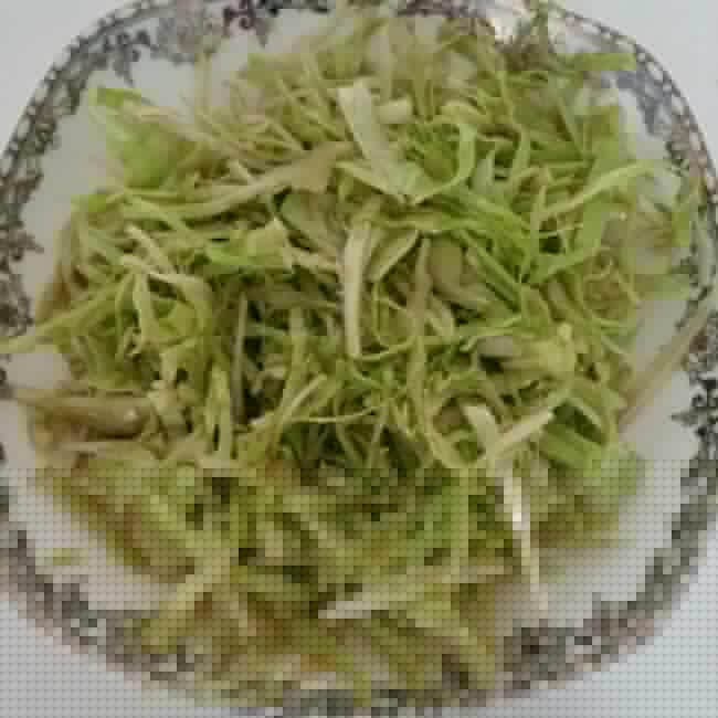 凉拌甘蓝