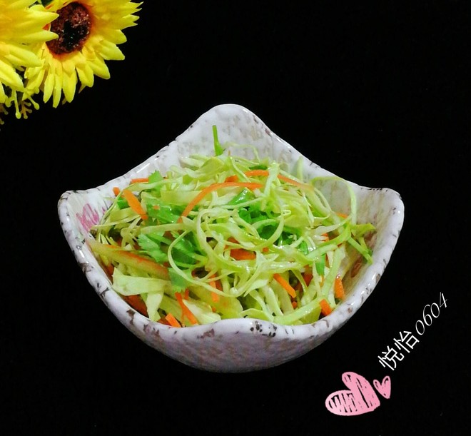 炝拌绿甘蓝（包菜）
