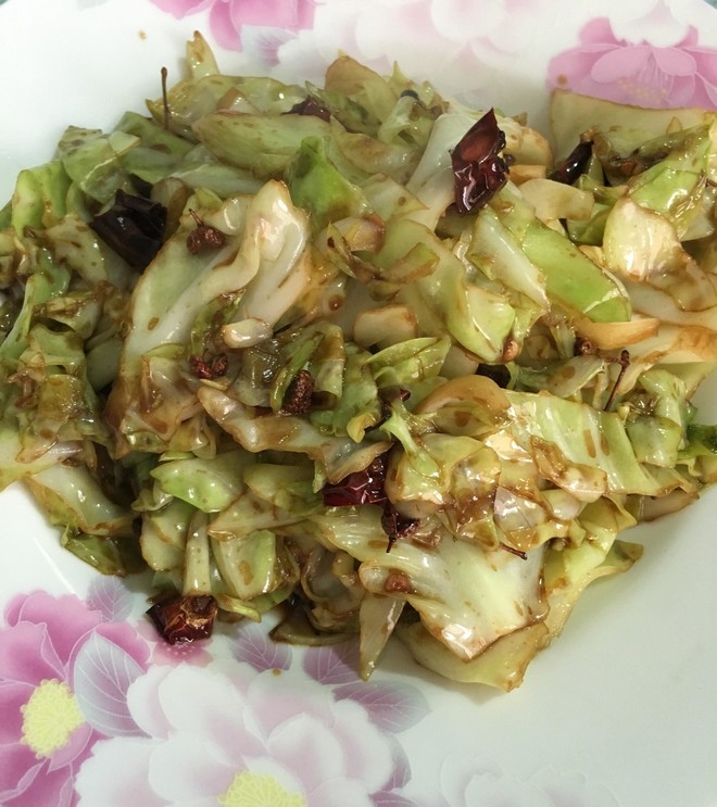 清炒甘蓝
