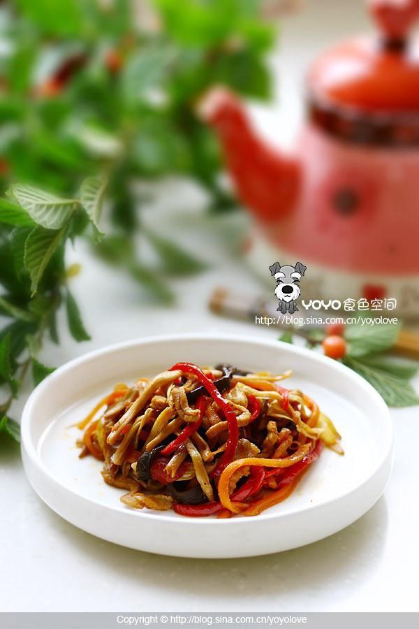 黄花炒三丝