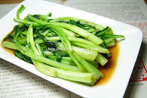 清炒广东菜心