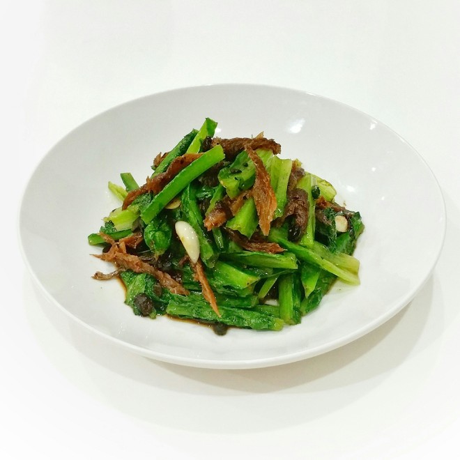 豆豉鲮鱼油麦菜