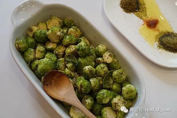 抱子甘蓝吃法二——烤着吃