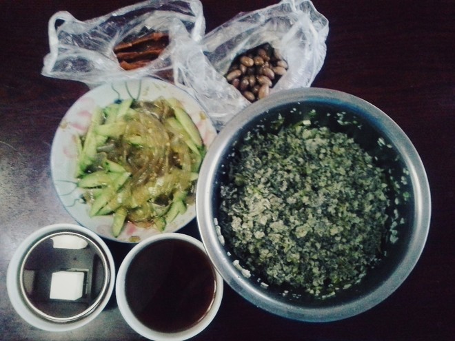 蒸麦饭