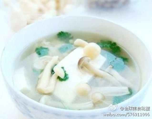 白玉菇汤