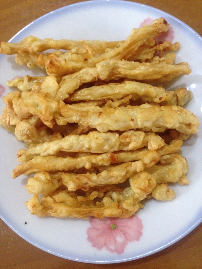炸白玉菇