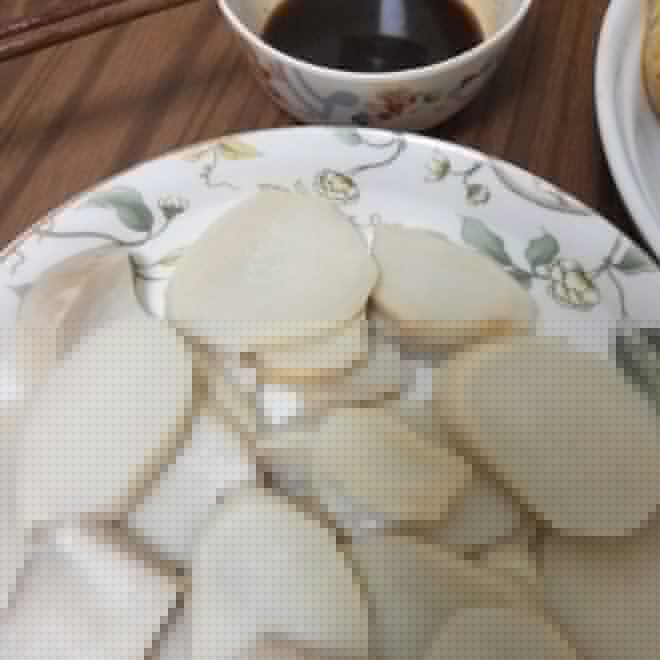 素鲍刺身
