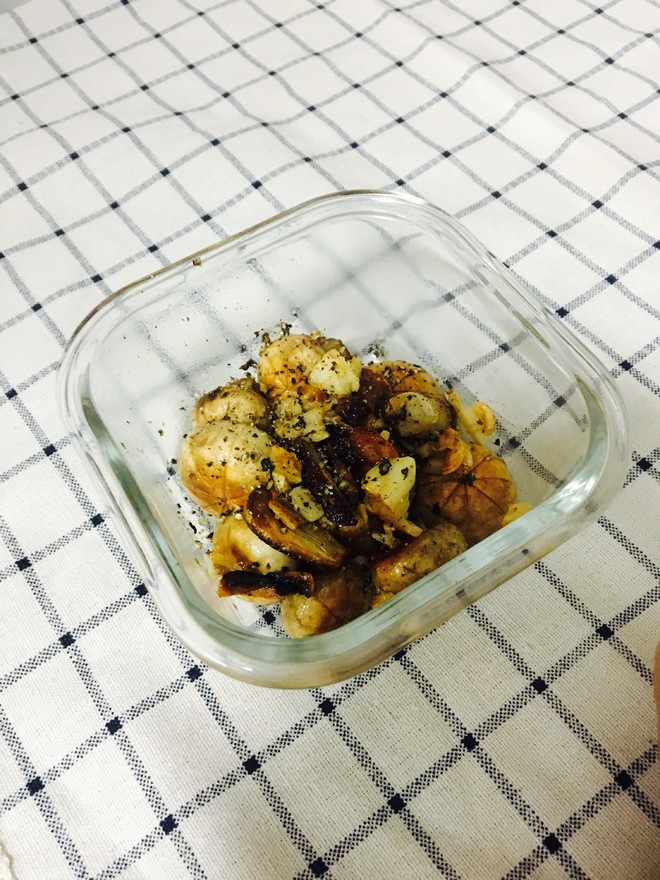 香煎双孢菇