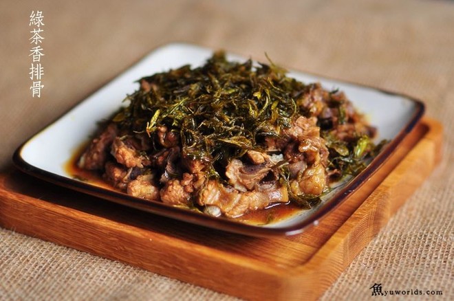 绿茶香排骨