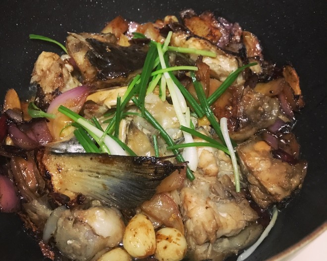 《中餐厅》张亮的焗三文鱼头