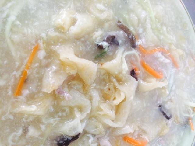 三丝鱼肚羹