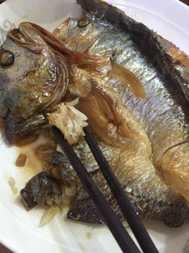 蒸黄鱼干