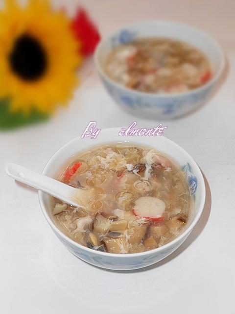 鱼肚海鲜羹