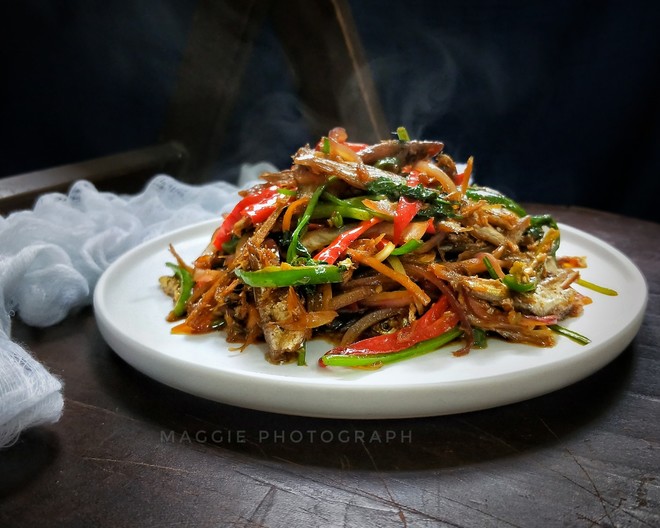 下饭菜～香辣小炒鱼干