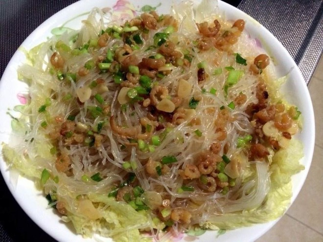 虾米粉丝娃娃菜