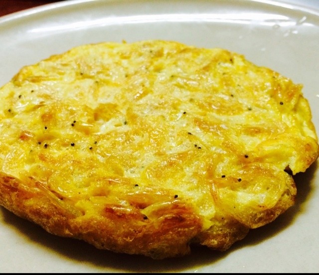 虾皮鸡蛋饼