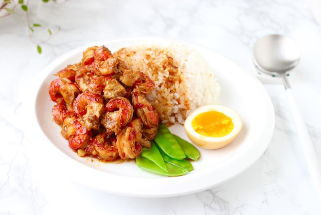 小龙虾盖饭