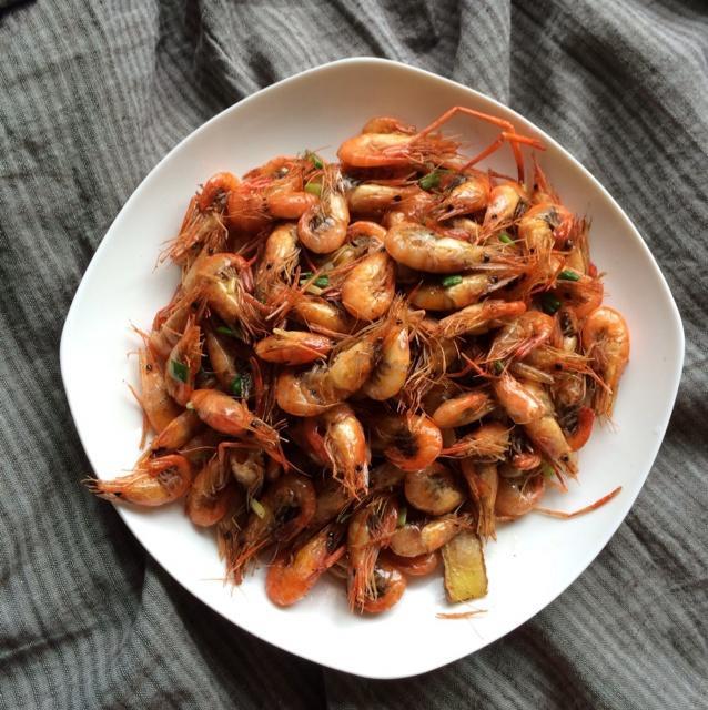 椒盐河虾