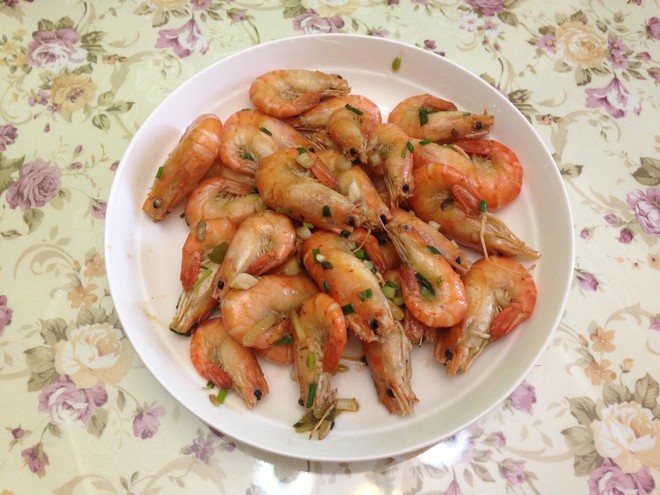 清炒台湾草虾>3<