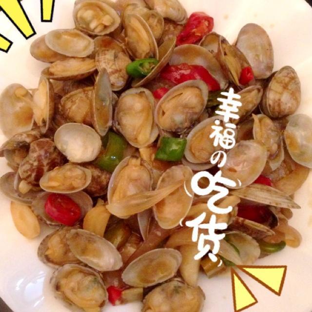 香辣花蛤！令你吃不到一粒沙的秘诀大公开！