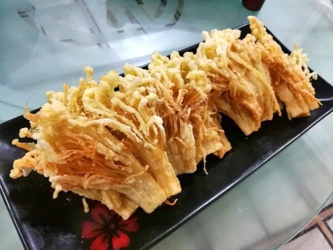椒盐金针菇