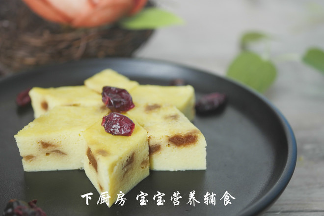 山药鸡蛋红枣糕