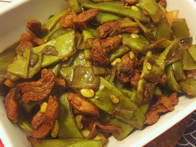 刀豆炒肉（妈妈的味道）