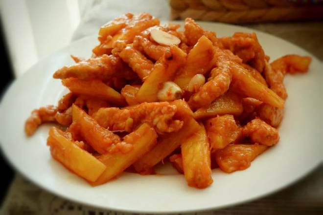 经典糖醋汁——糖醋鸡胸肉