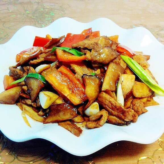 炒鸡腿菇