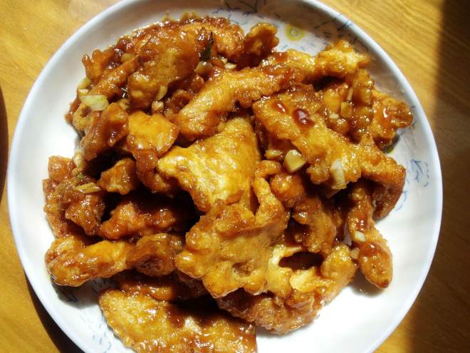 鸡肉版糖醋里脊