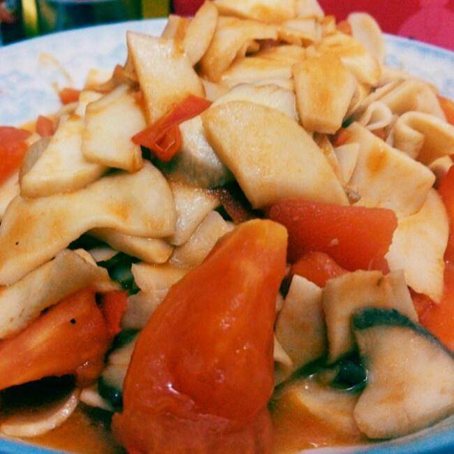 番茄鸡腿菇