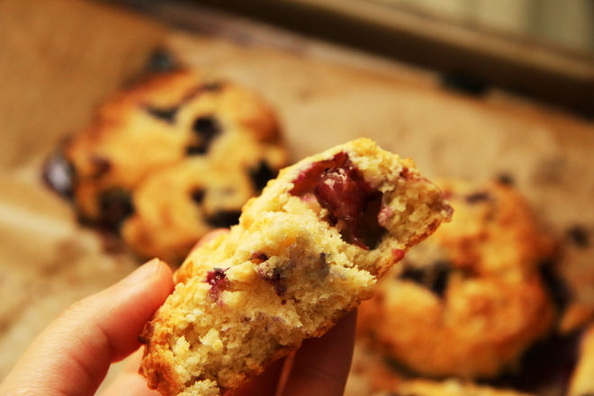 爆浆蓝莓司康Blueberry Explosion Scone