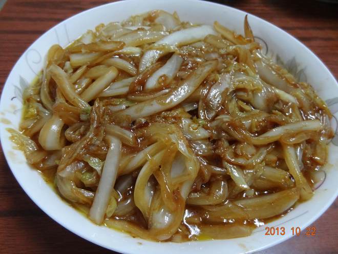 蚝油烧白菜