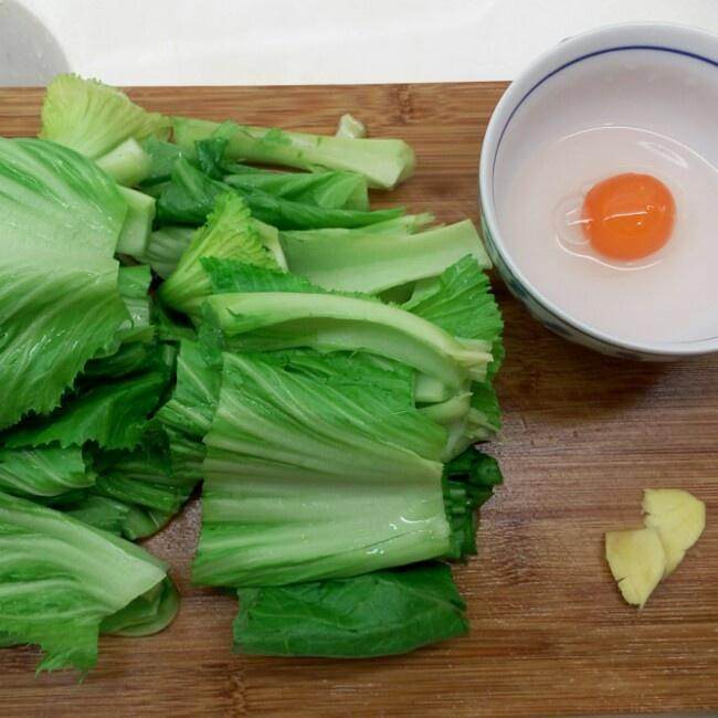 芥菜咸蛋汤
