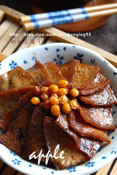 秘制豆腐干