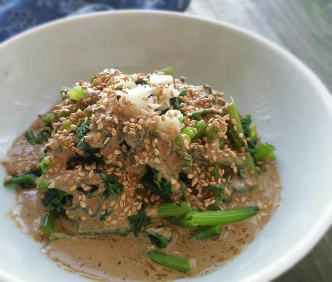 麻酱茼蒿