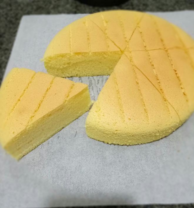 炼奶棉花蛋糕