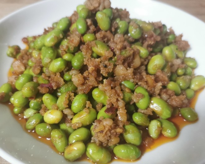 肉沫毛豆（下饭菜）