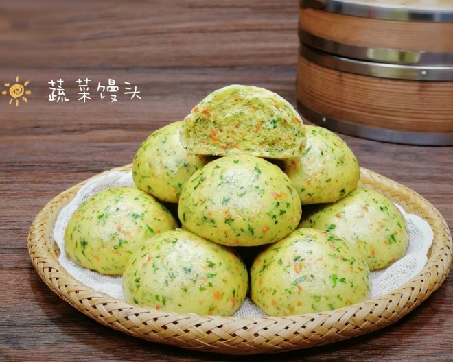 蔬菜馒头