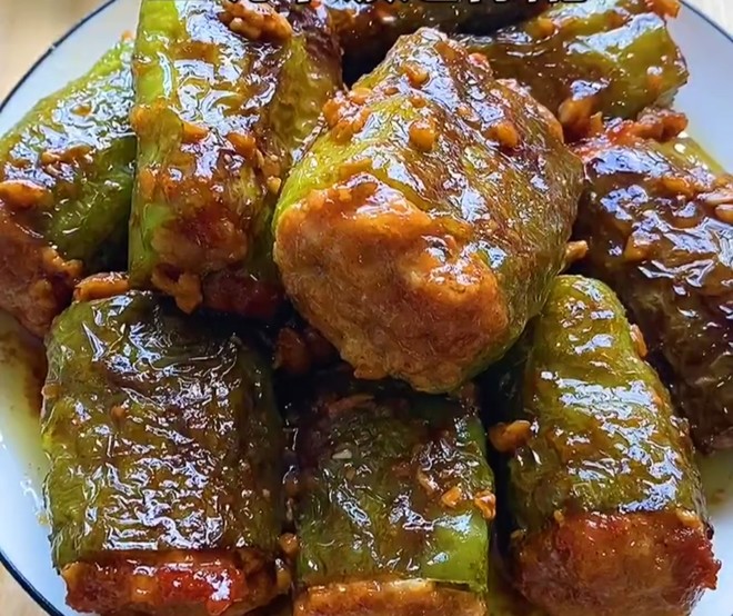 青椒酿肉