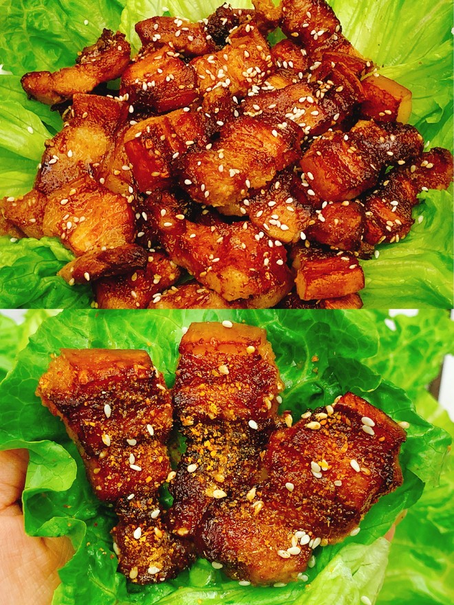 秘制孜然烤五花肉，香辣过瘾！好吃到舔手指